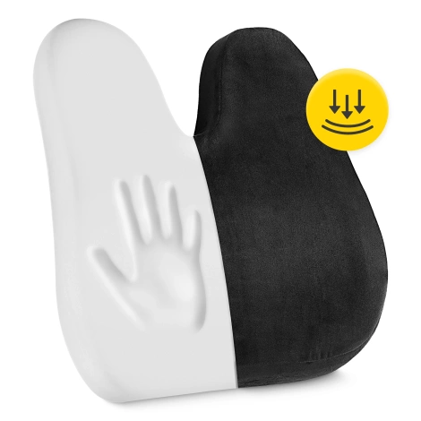 Poduszka ortopedyczna pod plecy PRO czarna