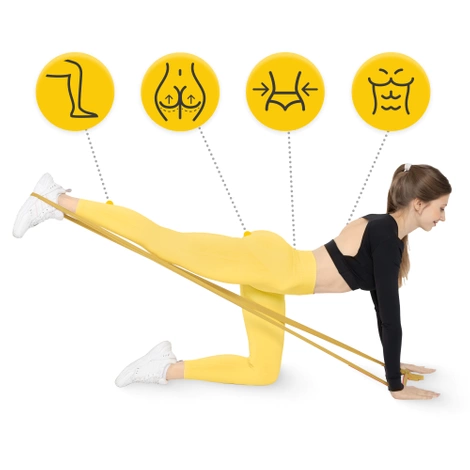 Taśma rehabilitacyjna FLAT BAND 25-35 kg