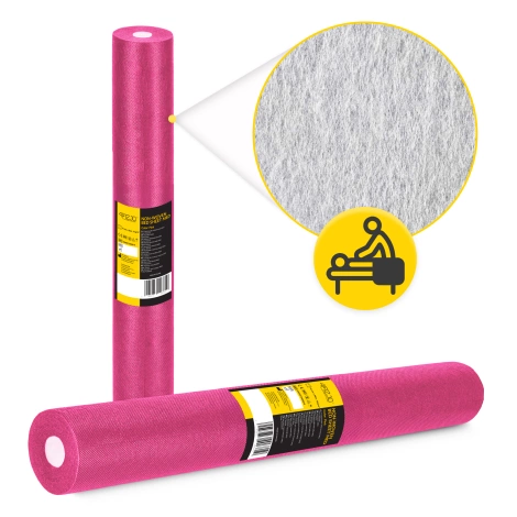 Podkład medyczny w rolce MED 70 cm x 50 m różowy