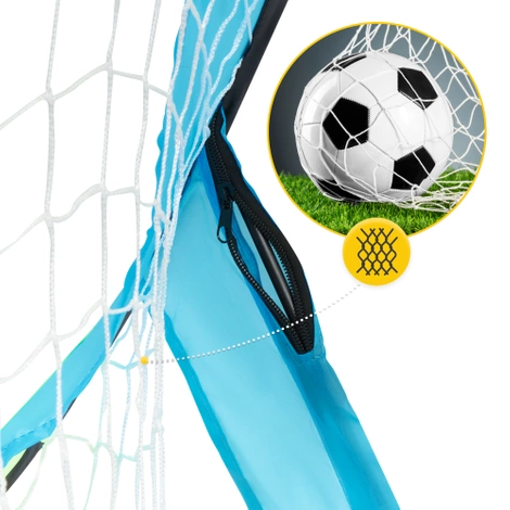 Bramka piłkarska dla dzieci samorozkładająca 2 szt.