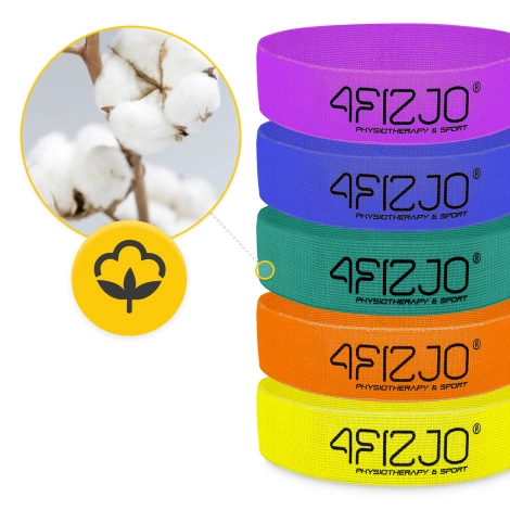 Zestaw 5 gum materiałowych FLEX BAND