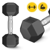 Hantel stalowy HEX 1 x 5 kg