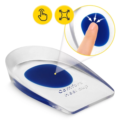 Wkładki żelowe pod pięty M/L