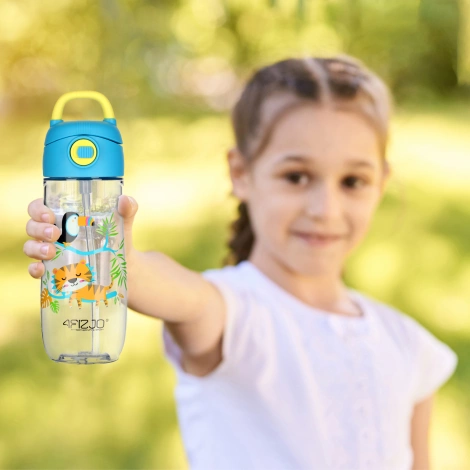 Butelka na wodę dla dzieci DŻUNGLA 550 ml