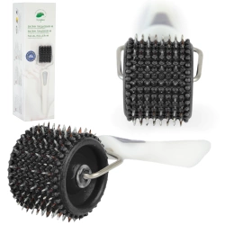 Wałek wieloigłowy do masażu twarzy Lyapko 3,5 bez niklu czarny