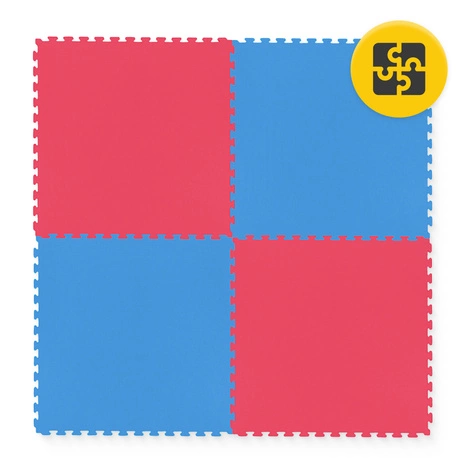 Mata ochronna piankowa PUZZLE na podłogę 100 x 100 cm