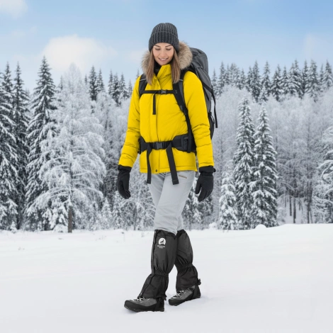 Stuptuty ochraniacze wodoodporne na buty uniwersalne czarne