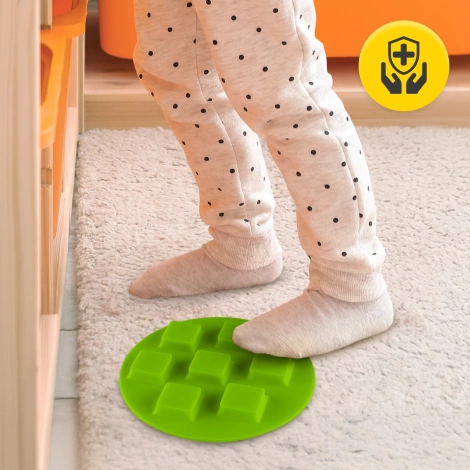 Dyski sensoryczne dla dzieci do zabawy 10 cm zestaw 10 sztuk