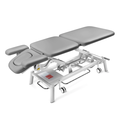 Stół do masażu i rehabilitacji elektryczny ERGO szary