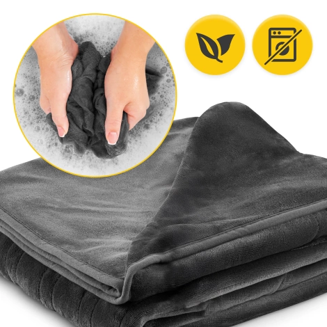 Koc elektryczny grzewczy 180 × 160 cm