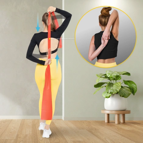 Taśma rehabilitacyjna FLAT BAND 2-4 kg