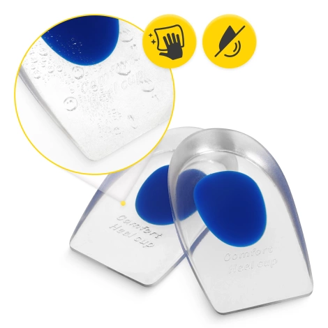 Wkładki żelowe pod pięty M/L