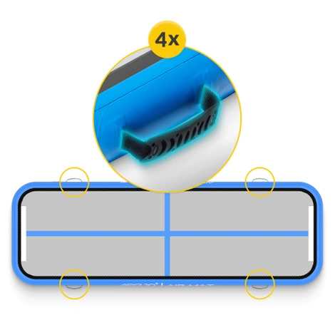 Ścieżka akrobatyczna AIR MAT 3 x 1 x 0,15 m