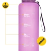 Butelka sportowa na wodę 1L różowa
