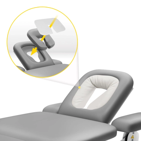 Podkład jednorazowy na zagłówek poszewka rogal 50 szt.