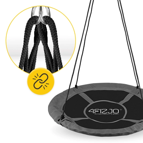 Huśtawka ogrodowa dla dzieci XL Bocianie Gniazdo 110 cm