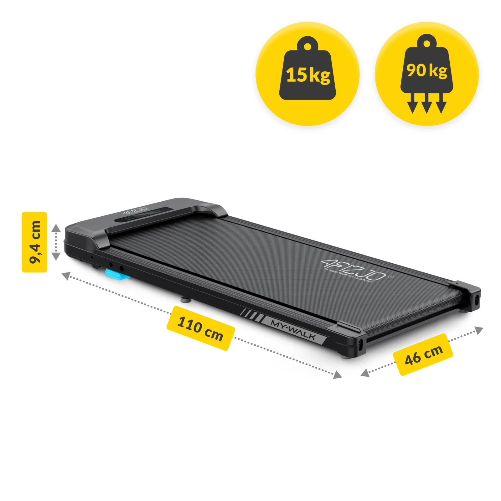 Elektryczna bieżnia składana do chodzenia MY-WALK