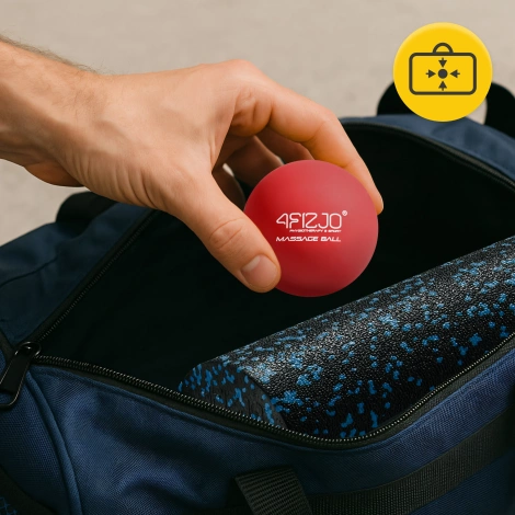 Piłka do masażu Lacrosse Massage Ball czerwona