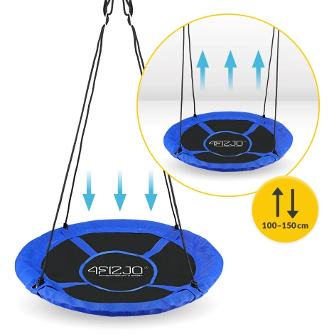 Huśtawka ogrodowa dla dzieci XL Bocianie Gniazdo 110 cm