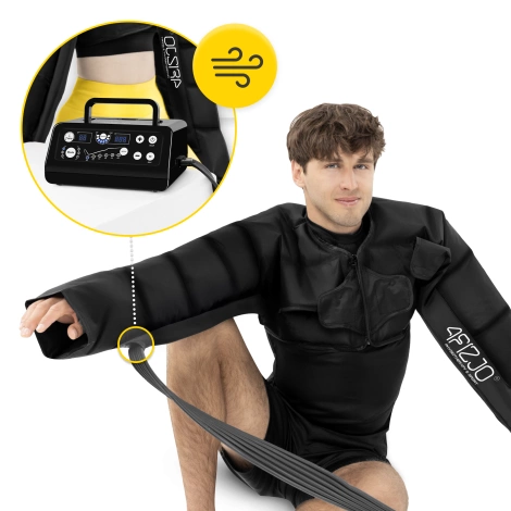 Podwójne rękawy do drenażu limfatycznego C6