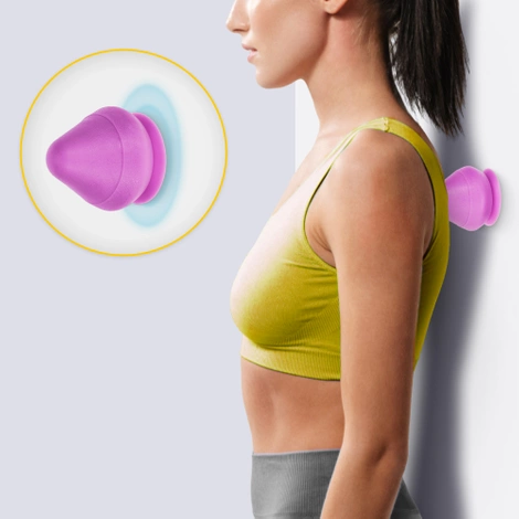 Stożek do masażu punktowego różowy