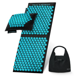 ECO Mata do akupresury z poduszką XL niebieska