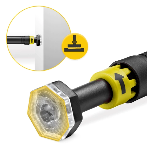 Drążek rozporowy do podciągania zółty