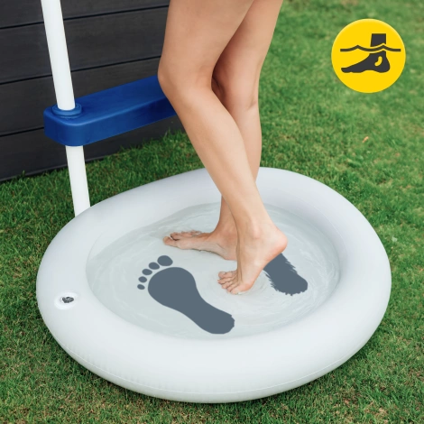 Dmuchany basenik do płukania stóp