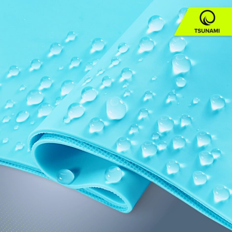 Czepek na basen dla dzieci TSUNAMI niebieski