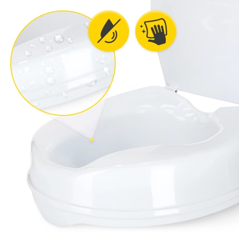 Nasadka toaletowa podwyższająca 15 cm