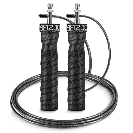 Skakanka bokserska z obciążeniem 3 m czarna