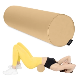 Wałek rehabilitacyjny kształtka do masażu 60 × 15 cm beżowa