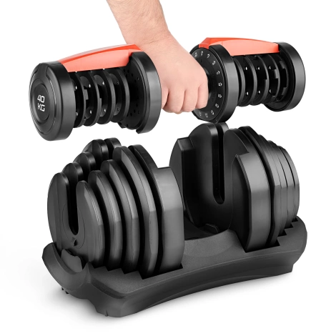 Hantel regulowany do ćwiczeń PRO 40 kg