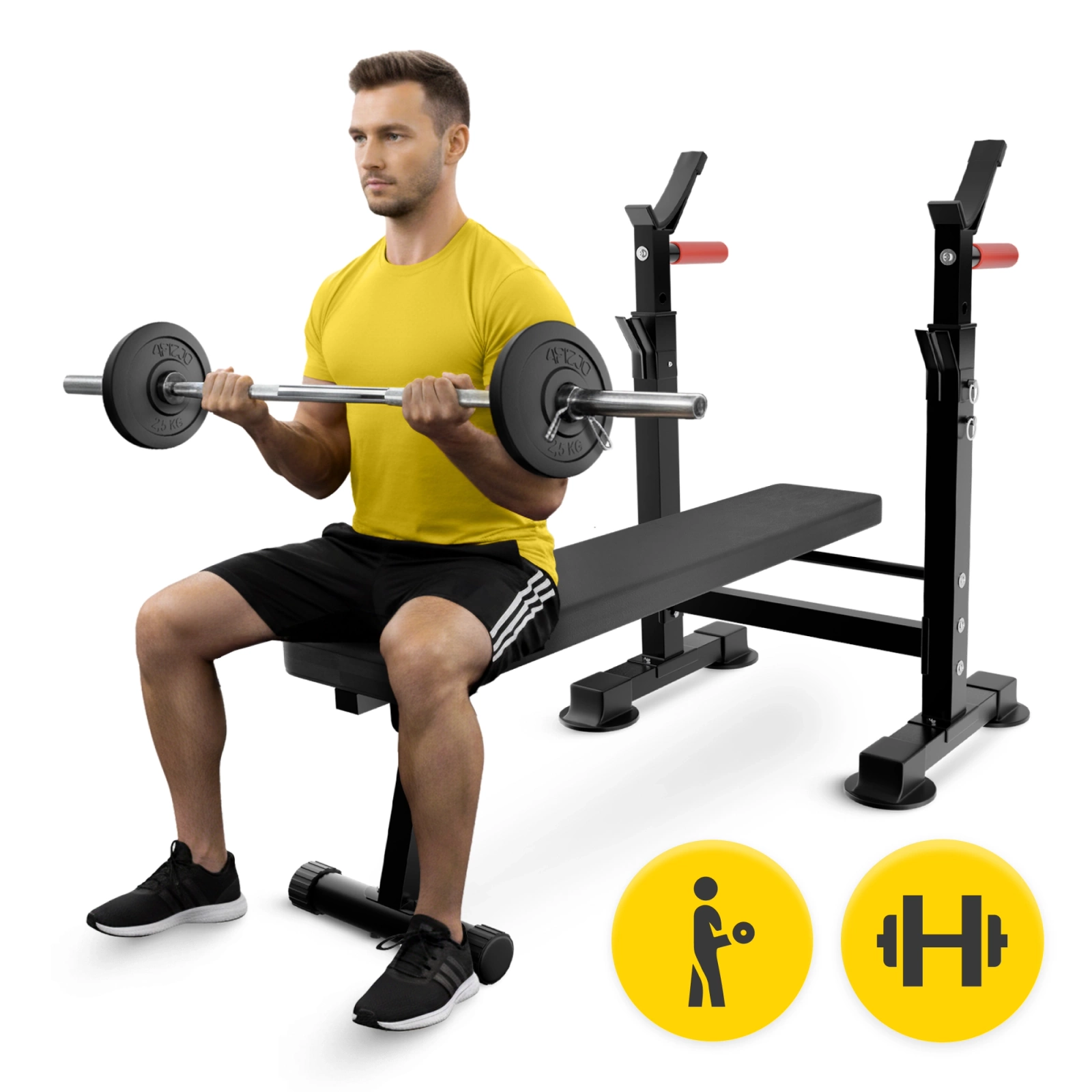 Zestaw kulturystyczny 50 kg