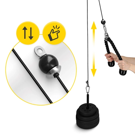 Wyciąg górny i dolny do ćwiczeń