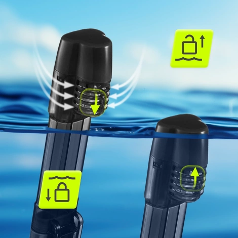 Maska do nurkowania pełnotwarzowa TSUNAMI L/XL