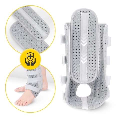 Orteza stawu skokowego z bocznym wzmocnieniem