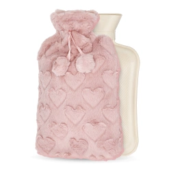 Termofor gumowy w pluszowym pokrowcu SERCA 2 litry