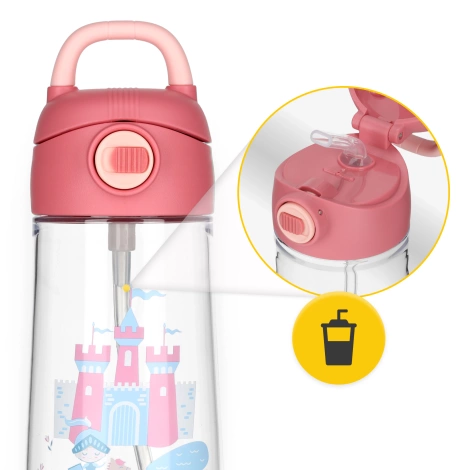 Butelka na wodę dla dzieci ZAMEK 550 ml