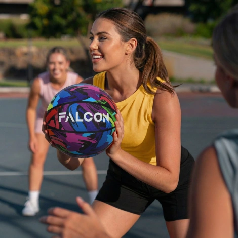 Piłka do koszykówki Falcon rozmiar 7 wielokolorowa