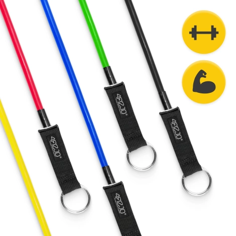 Zestaw 5 ekspanderów do ćwiczeń