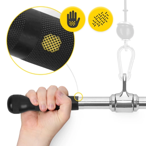 Uchwyt do wyciągu prosty obrotowy 54 cm