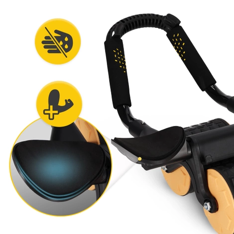 Podwójne koło do ćwiczeń mięśni brzucha AB Wheel Ultra