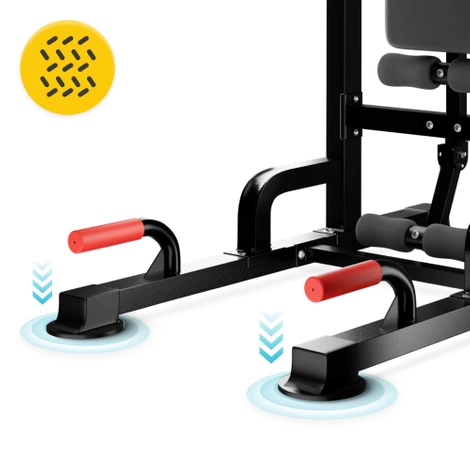 Poręcz wielofunkcyjna drążek z ławeczką PRO+