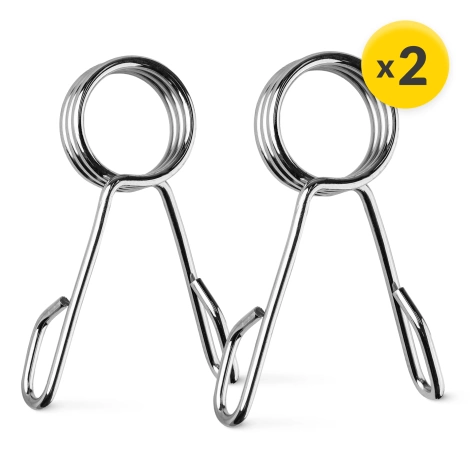 Zaciski sprężynowe na gryf olimpijski 50 mm 2 szt.