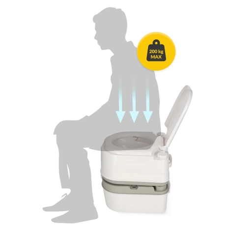 Przenośna toaleta turystyczna WC 24L