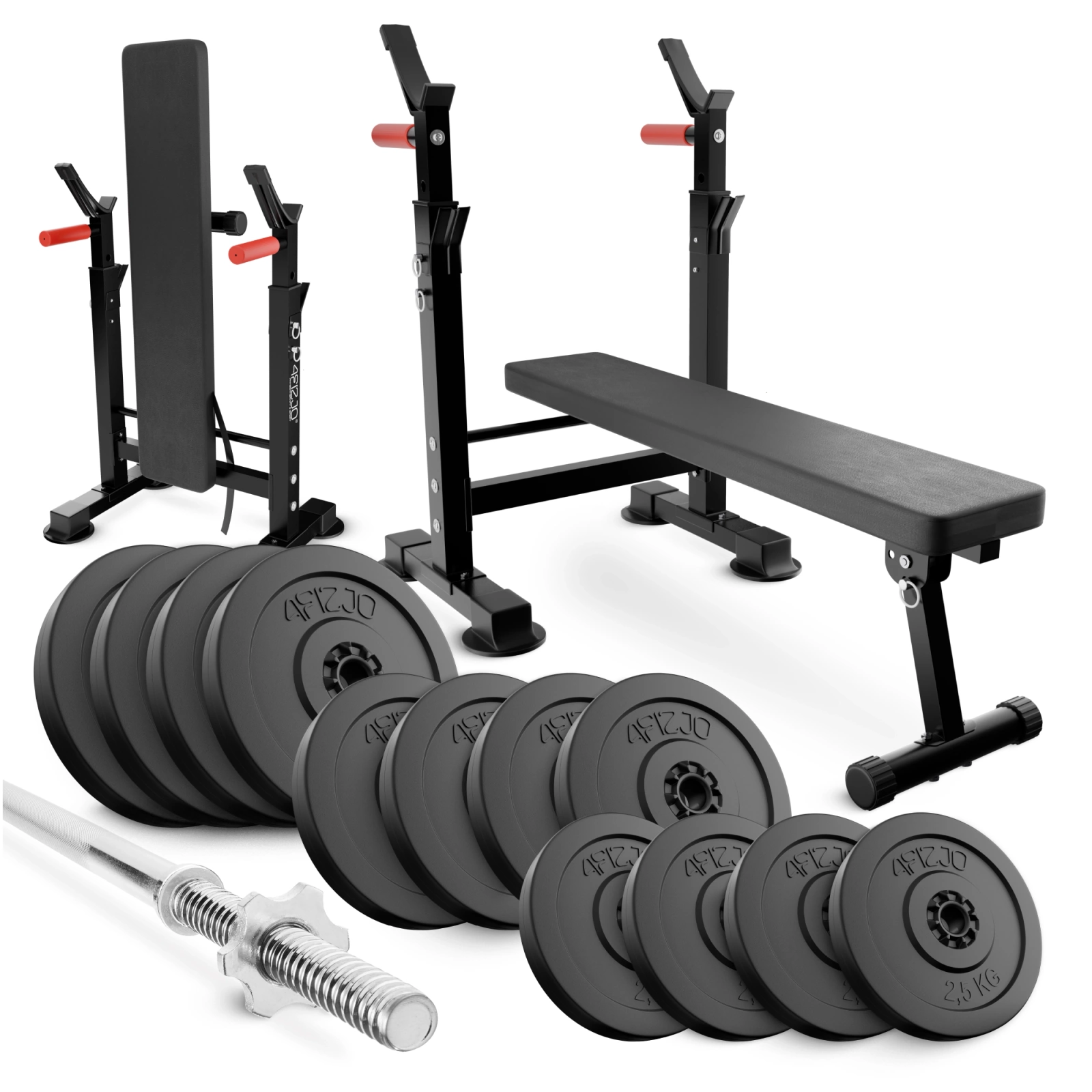 Zestaw kulturystyczny 70 kg