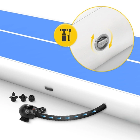 Ścieżka akrobatyczna AIR MAT PRO 12 x 2 x 0,3 m z pompką
