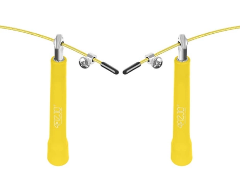 Skakanka z metalowymi łożyskami STANDARD+ żółta