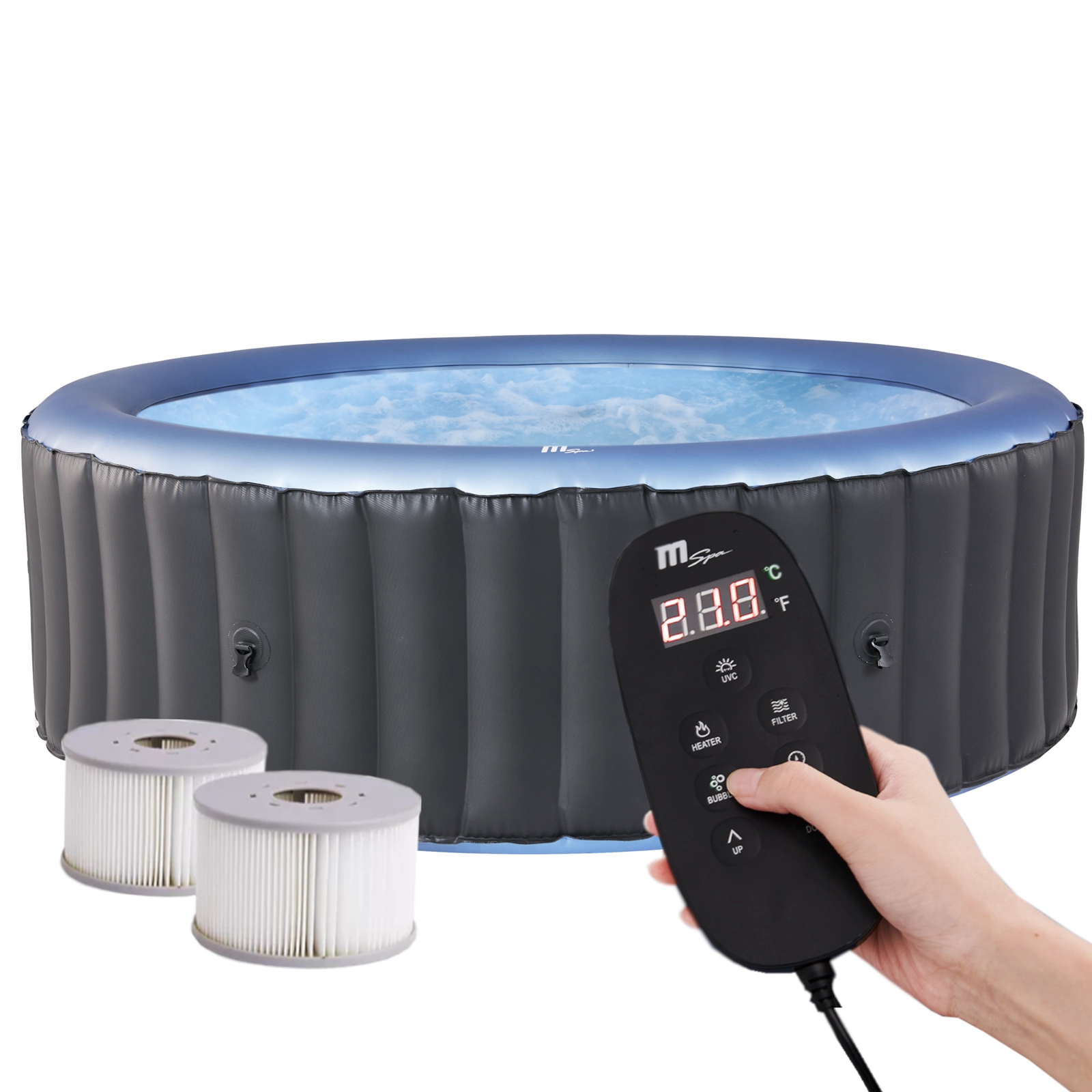 jacuzzi ogrodowe basen z hydromasażem